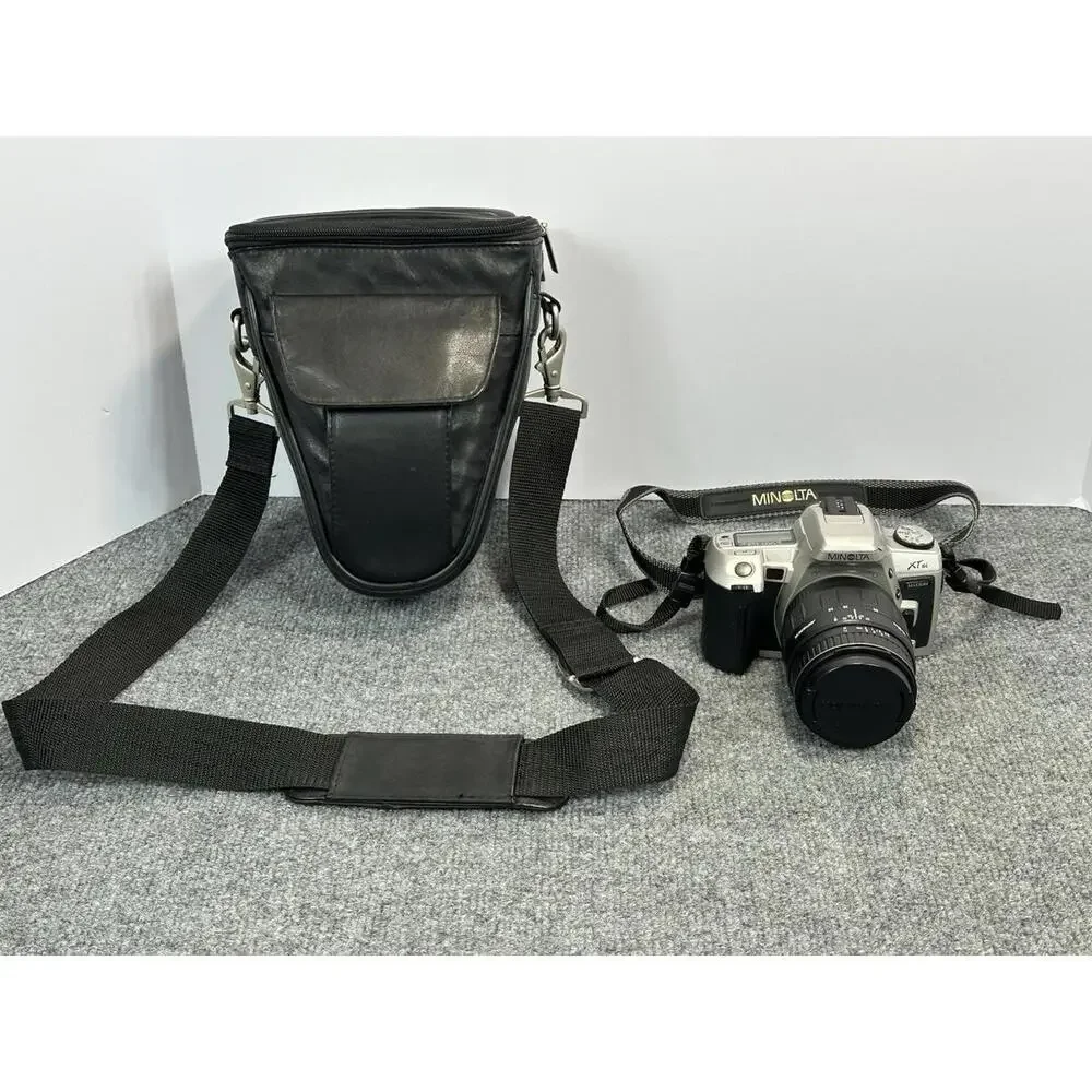 MINOLTA‎ MAXXUM XTSI CAMERA QUANTARAY LENS 28-80MM 1:35-5.6 BAG NOT TESTED